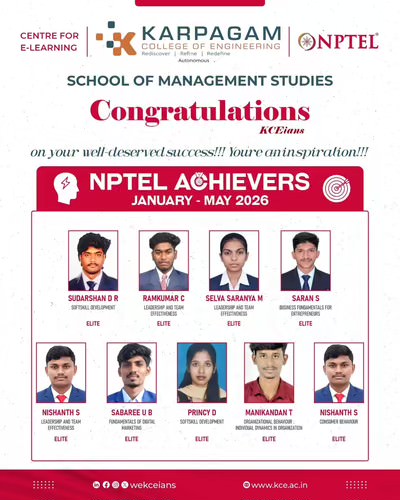NPTEL Achievements