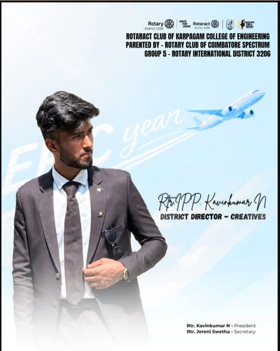 TCC Committee Member for Rotaract District Organisation 3206