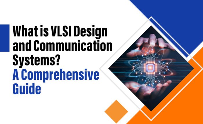 Illustration of VLSI chip design showcasing interconnected transistors on a compact circuit board, highlighting advanced technology in electronics.