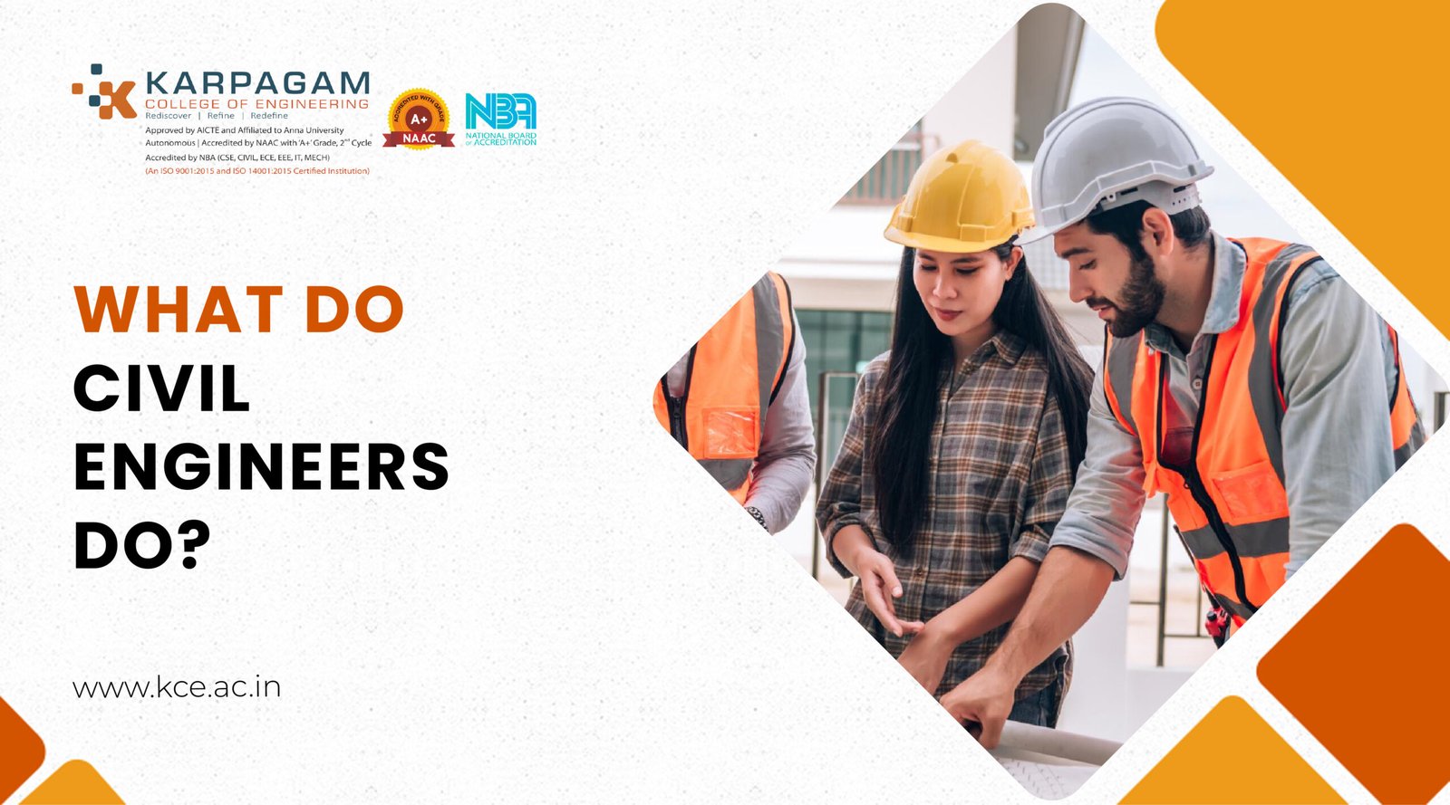 What do civil engineers do